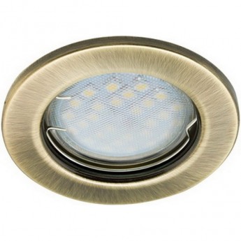 Встраиваемый светильник ECOLA LIGHT MR16 DL90 GU5.3 FB1611EFY черненая бронза